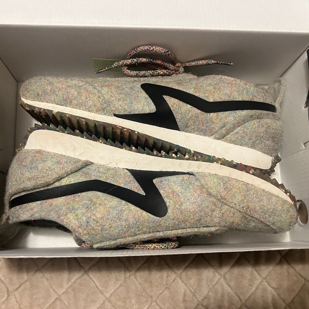 rag & bone Multicolor Wool Blend Sneakers with Black Accents